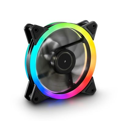 Sharkoon SHARK Blades RGB, Ventilator, 12 cm, 1200 RPM, 18,2 dB, 94,8 m³/ h