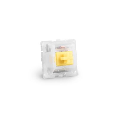 Sharkoon Linear Gateron CAP MILKY YELLOW, Tastatur-Schalter, Weiß, Gelb