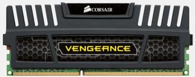 Corsair 8GB (1x 8GB) DDR3 Vengeance, 8 GB, 1 x 8 GB, DDR3, 1600 MHz, 240-pin DIMM