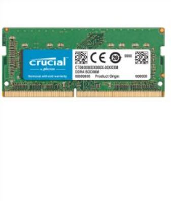 Crucial 16GB DDR4 2400, 16 GB, 1 x 16 GB, DDR4, 2400 MHz, 288-pin DIMM