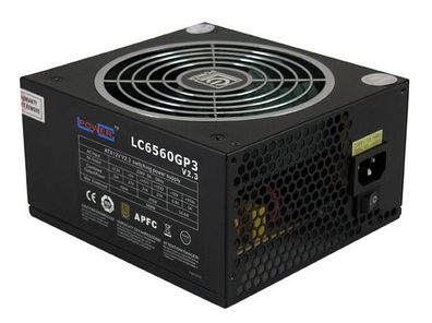 LC-Power LC6560GP3 V2.3, 560 W, Nicht-modular, Schwarz, 2,12 kg, 150 x 160 x 90 mm