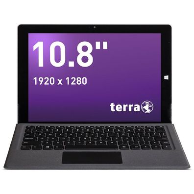 TERRA F1T Tastatur FR, AZERTY, Französisch, Wortmann, PAD 1062, Schwarz