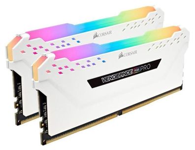 Corsair Vengeance CMW16GX4M2C3000C15W, 16 GB, 2 x 8 GB, DDR4, 3000 MHz, 288-pin DIMM