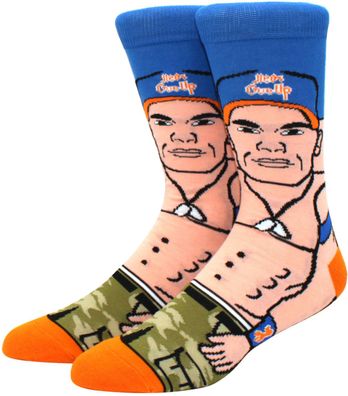 John Felix Anthony „Cena“ WWE Socken - WWE Wrestling Sport Motivsocken in 3/4-Länge