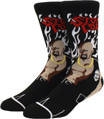 Steve Austin „Stone Cold“ WWE Socken - WWE Wrestling Sport Motivsocken in 3/4-Länge