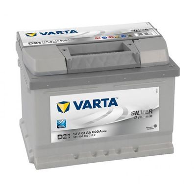 Varta SILVER Dynamic 561 400 060 3162 D21 12Volt 61Ah 600A/ EN Starterbatterie