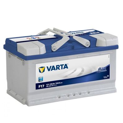 Varta BLUE Dynamic 580 406 074 3132 F17 12Volt 80Ah 740A/ EN Starterbatterie