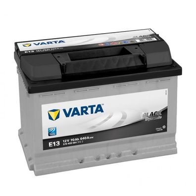 Varta BLACK Dynamic 570 409 064 3122 E13 12Volt 70Ah 640A/ EN Starterbatterie