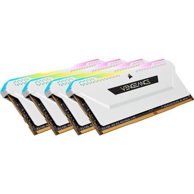 Corsair Vengeance CMH32GX4M4D3600C18W, 32 GB, 4 x 8 GB, DDR4, 3600 MHz, 288-pin DIMM