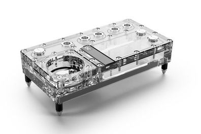 Alphacool 15473, Wasserblock, Acryl, Transparent, 1/4", 125 mm, 240 mm