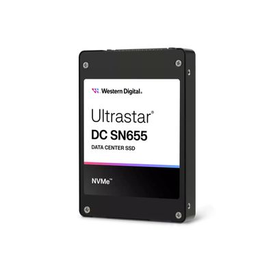 WD Ultrastar DC SN655, 3,84 TB, U.3, 6800 MB/ s