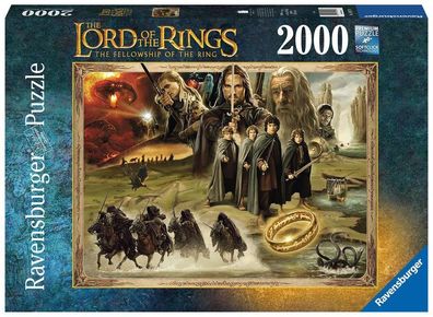 Ravensburger 16927 Herr der Ringe: Die Gefährten des Rings 2000 Teile Puzzle