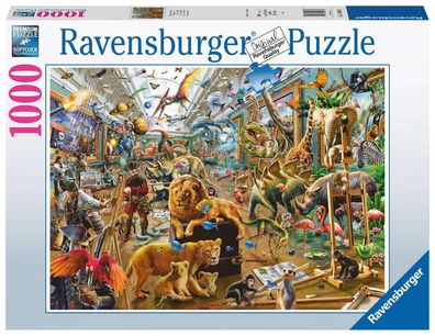 Ravensburger 16996 Chaos in der Galerie, 1000 Teile Puzzle