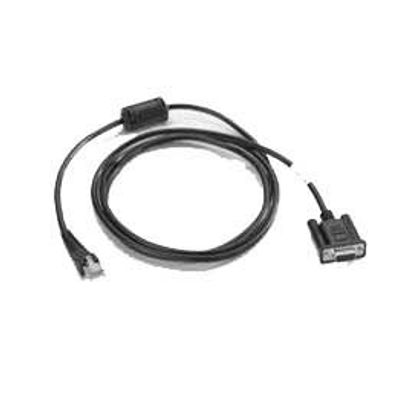 Zebra RS232 Cable for cradle Host, Schwarz