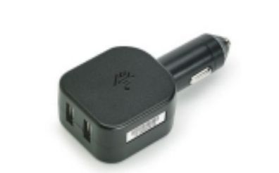 Zebra CHG-AUTO-USB1-01, Auto, Zigarettenanzünder, Schwarz