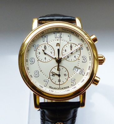 Schöner Maurice Lacroix Rattrapante Chronograph Limited Edition 164/750in Top Zustand