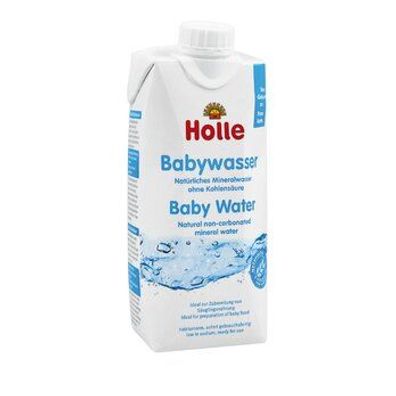 Holle 6x Babywasser Natürliches Mineralwasser ohne Kohlensäure 500ml