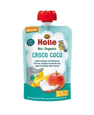 Holle 3x Croco Coco - Apfel & Mango mit Kokosnuss 100g