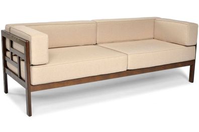 BETTSO EDEN 3 breites Gartensofa in Beige