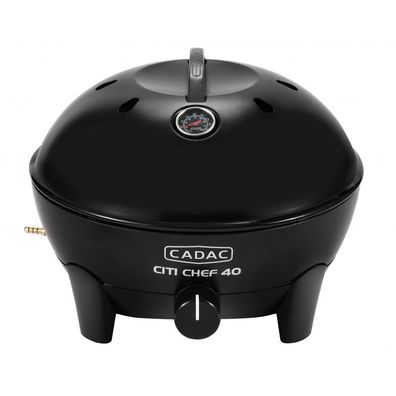 Cadac Citi Chef 40 Black, 50mbar Tragbarer Gasgrill 5610-20-04-DE