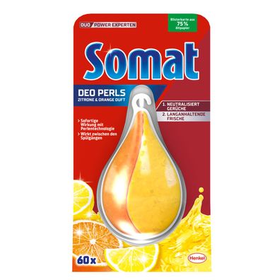 Somat Deo Duo Perls Zitrone und Orange Geruchsneutralisierer 1 Stück