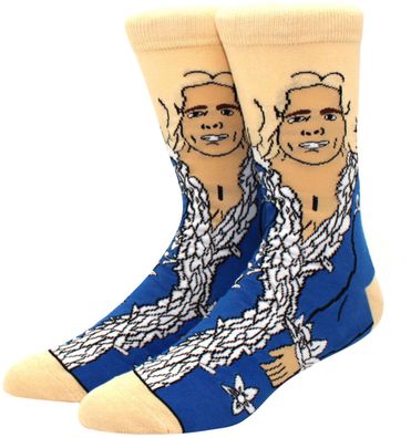 Richard Morgan Fliehr „Rick Flair“ WWE Socken - Wrestling Motivsocken in 3/4-Länge