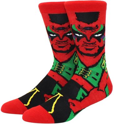 Joseph Laurinaitis „Road Warriors Animan“ Socken - Wrestling Motivsocken in 3/4-Länge