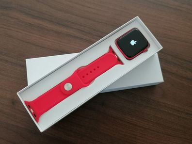 Apple Watch Series 6 GPS 44 mm (PRODUCT) RED / Apple Smartwatch 6 / 3 Jahre Gewähr