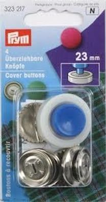 4 überziehbare Knöpfe - 23mm