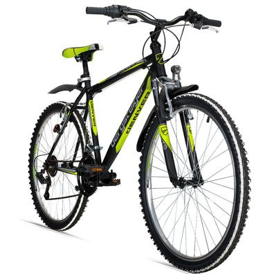 Bergsteiger Denver 26 Zoll Mountainbike, geeignet ab 155 cm, Shimano 18 Gang-Schaltun