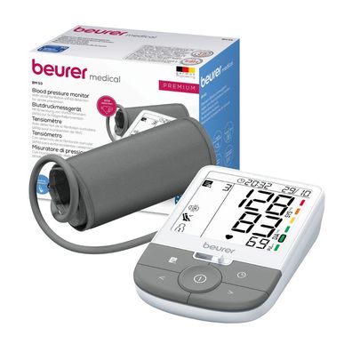 Beurer Oberarm-Blutdruckmessgerät BM 53 | Packung (1 Stück)