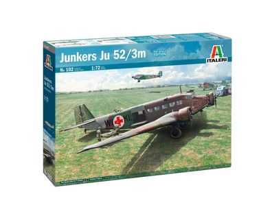 Italeri Junkers Ju-52 /3m 510000102 Maßstab 1:72 Bausatz 0102 Bausatz