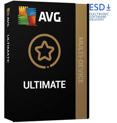 AVG Ultimate|VPN, Antivirus, TuneUp| 10 Geräte| 1 Jahr|Download|eMail|ESD