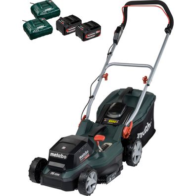 Metabo RM 36-18 LTX BL 36 - Kompakter Akku-Rasenmäher mit Mulch-Funktion