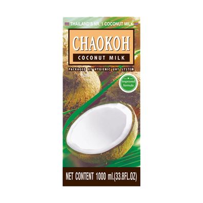 Chaokoh Kokosmilch Grundlage für viele asiatische Gerichte 1000ml