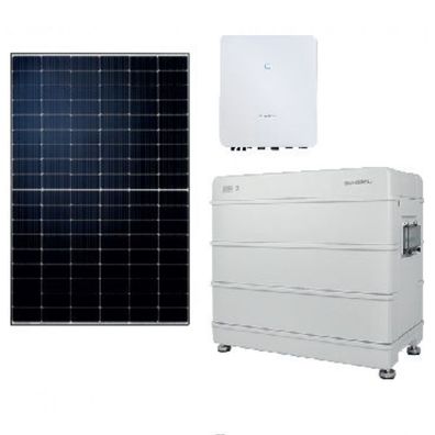 Buderus Photovoltaik PV Paket PV25 5,74 KWp Stromspeicher Sungrow SBR 9,6 kWh