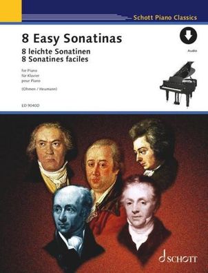 8 leichte Sonatinen, Hans-Günter Heumann