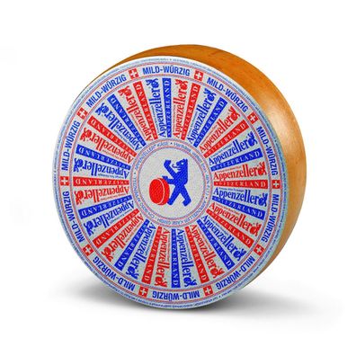 Schweizer Appenzeller Käse mild-würzig komplettes Rad ca. 6 kg