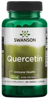 Quercetin, 475mg High Potency - 60 vcaps