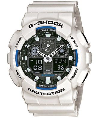 Casio G-SHOCK Herrenuhr Armbanduhr Weltzeit Funktion Antimagnetisch GA-100B-7AER