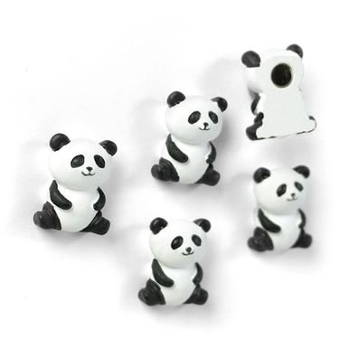 PANDA BÄREN Magnete im 5er Set für Magnettafel Kühlschrank Pinnwand Whiteboard