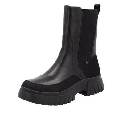 Rieker Chelsea Boot - Schwarz Kunstleder