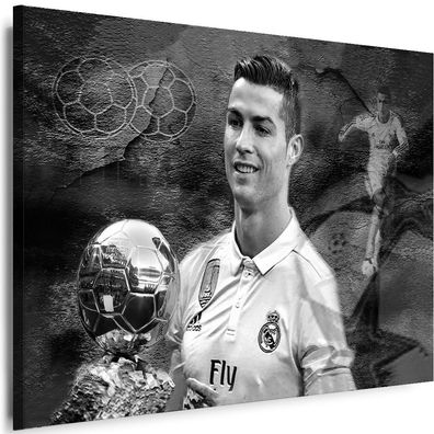 Bilder Leinwand C Ronaldo Sport Fußball Cup Wandbilder XXL Top