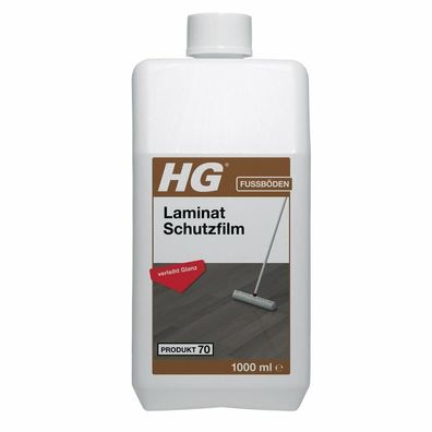 HG Laminat Schutzfilm 1 Liter Reinigungsmittel Bodenreinigung Fußboden Glanz