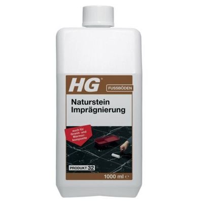 HG Naturstein Imprägnierung 1 Liter Granitkomposit Marmor Travertin