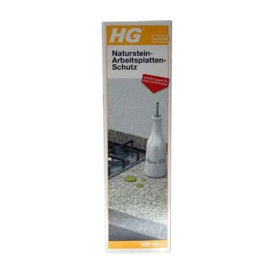 113,90€/ L) HG Naturstein Arbeitsplatten Schutz 100ml Hartgestein Granit Küche