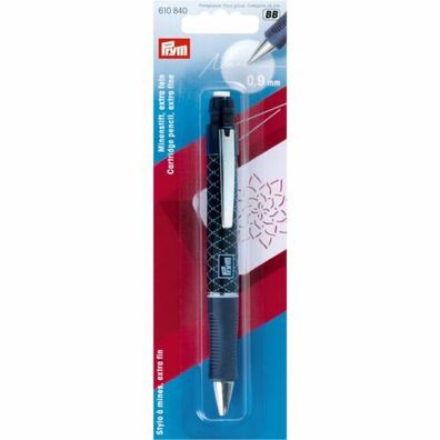 D11 PRYM Minenstift fein mit 2 Minen 0,9 mm weiß 610840