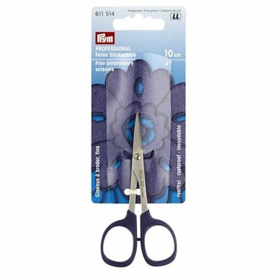 B1 Prym Stickschere fein Profi 10 cm 611514 Stickarbeiten