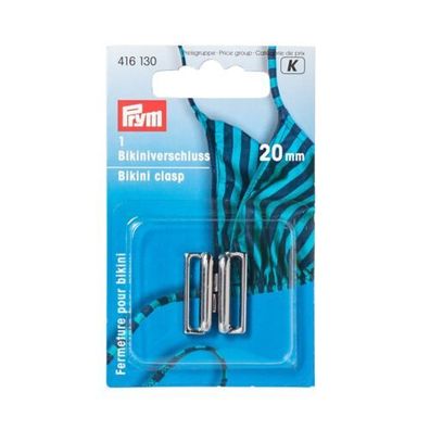 K3 Prym Bikini-Verschluß Schlaufe 20 mm Metall 1 Stück 416130