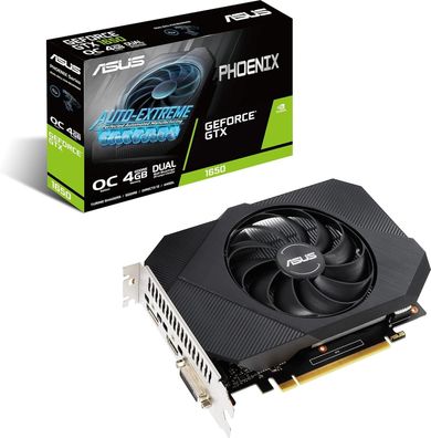 ASUS Phoenix GeForce GTX 1650 OC Edition GDDR6 V2 Gaming Grafikkarte